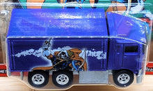 Load image into Gallery viewer, Hot Wheels 2021 Hiway Hauler 2 Purple Pop Culture Marvel 4/5 New - Taskmaster