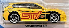 Load image into Gallery viewer, Hot Wheels 2021 Subaru WRX STI Yellow #68 HW Speed Graphics 2/10 New Long Card