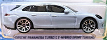 Load image into Gallery viewer, Hot Wheels 2019 Porsche Panamera Turbo S E-Hybrid Sport Turismo Grey Green Speed