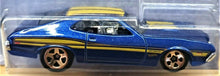 Load image into Gallery viewer, Hot Wheels 2020 '72 Ford Gran Torino Sport Blue American Steel 6/10 New
