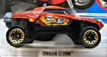 Load image into Gallery viewer, Hot Wheels 2016 TERRAIN STORM Red #154 HW DAREDEVILS 9/10 New