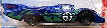 Load image into Gallery viewer, Hot Wheels 2020 Porsche 917 LH Blue #45 Porsche 4/5 New Long Card