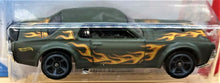 Load image into Gallery viewer, Hot Wheels 2019 '68 Mercury Cougar Matte Dark Green #164 HW Flames 2/10 New