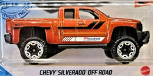 Load image into Gallery viewer, Hot Wheels 2021 Chevy Silverado Off Road Dark Orange #185 HW Hot Trucks 2/10 New