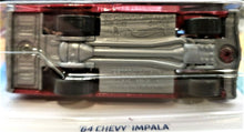 Load image into Gallery viewer, Hot Wheels 2020 '64 Chevy Impala Red #58 Tooned 9/10 New Long Card