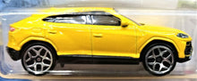 Load image into Gallery viewer, Hot Wheels 2020 '17 Lamborghini Urus Yellow #213 HW Exotics 1/10 New Long Card