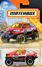 Load image into Gallery viewer, Matchbox 2018 Snow Thrasher Red #63 MBX Construction 17/20 New Long Card