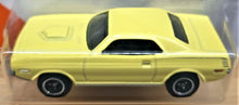 Load image into Gallery viewer, Matchbox 2020 1970 Plymouth Cuda Light Yellow #56 MBX Highway New Long Card