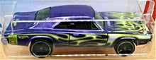 Load image into Gallery viewer, Hot Wheels 2020 '69 Dodge Charger 500 Purple #189 HW Flames 8/10 New Long Card