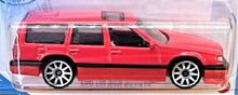 Load image into Gallery viewer, Hot Wheels 2021 Volvo 850 Estate Red #43 Factory Fresh 2/10 New Long Card
