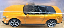 Load image into Gallery viewer, Matchbox 2019 '18 Ford Mustang Convertible Light Orange #4 MBX Road Trip 1/20