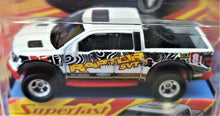 Load image into Gallery viewer, Matchbox 2020 2010 Ford F-150 SVT Raptor White #12 Superfast New