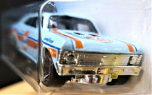 Load image into Gallery viewer, Hot Wheels 2019 '68 Chevy Nova Light Blue #67 HW Speed Graphics 7/10 New