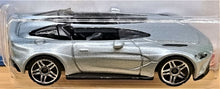 Load image into Gallery viewer, Hot Wheels 2021 Aston Martin V12 Speedster Silver #243 HW Exotics 9/10 New