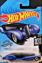 Load image into Gallery viewer, Hot Wheels 2020 Custom Cadillac Fleetwood Blue #121 Rod Squad 8/10 New Long Card