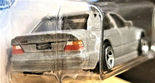 Load image into Gallery viewer, Hot Wheels 2021 Mercedes-Benz 500 E Silver #145 Factory Fresh 8/10 New Long Card