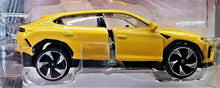 Load image into Gallery viewer, Majorette 2019 Lamborghini Urus Yellow #219 Premium Cars New Long Card