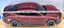 Load image into Gallery viewer, Hot Wheels 2021 Porsche Taycan Turbo S Maroon #208 HW Green Speed 4/5 New