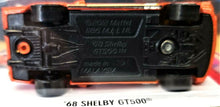 Load image into Gallery viewer, Hot Wheels 2016 '68 Shelby GT500 Orange #105 THEN and NOW Series 5/10 New