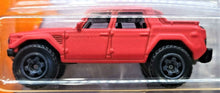 Load image into Gallery viewer, Matchbox 2016 Lamborghini LM002 Red #101 MBX Explorers New Long Card