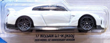Load image into Gallery viewer, Hot Wheels 2020 '17 Nissan GT-R (R35) White #137 HW Speed Graphics 10/10 New