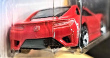 Load image into Gallery viewer, Hot Wheels 2021 '17 Acura NSX Red #148 HW Turbo 5/5 New Long Card