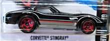 Load image into Gallery viewer, Hot Wheels 2016 CORVETTE STINGRAY #58 Black HW MILD TO WILD 3/10 NEW