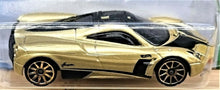 Load image into Gallery viewer, Hot Wheels 2021 Pagani Huayra Gold #244 HW Exotics 10/10 New Long Card