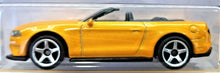 Load image into Gallery viewer, Matchbox 2019 '18 Ford Mustang Convertible Light Orange #4 MBX Road Trip 1/20