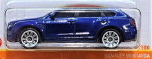 Load image into Gallery viewer, Matchbox 2021 '18 Bentley Bentayga Deep Blue MBX Metro #9/100 New Long Card