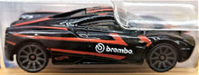 Load image into Gallery viewer, Hot Wheels 2019 Pagani Huayra Black #148 HW Speed Graphics 5/10 New Long Card