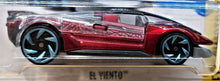 Load image into Gallery viewer, Hot Wheels 2017 EL Viento Pearl Red #75 Experimotors 4/10 New