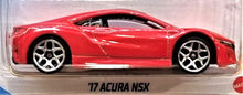 Load image into Gallery viewer, Hot Wheels 2021 '17 Acura NSX Red #148 HW Turbo 5/5 New Long Card