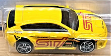 Load image into Gallery viewer, Hot Wheels 2021 Subaru WRX STI Yellow #68 HW Speed Graphics 2/10 New Long Card