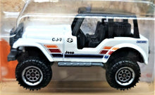 Load image into Gallery viewer, Matchbox 2020 Jeep 4x4 White #80 MBX Mountain New Long Card