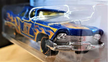 Load image into Gallery viewer, Hot Wheels 2020 '57 Plymouth Fury Blue #168 HW Flames 2/10 New Long Card