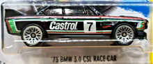 Load image into Gallery viewer, Hot Wheels 2017 '73 BMW 3.0 CSL Race Car Black #57 HW Speed Graphics 4/10 New