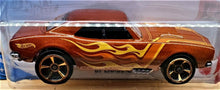 Load image into Gallery viewer, Hot Wheels 2020 '67 Camaro Copper #231 HW Flames 4/10 New Long Card