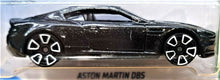 Load image into Gallery viewer, Hot Wheels 2019 Aston Martin DBS Black #224 HW Exotics 10/10 New Long Card