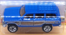Load image into Gallery viewer, Matchbox 2021 1989 Jeep Wagoneer Blue Retro Series 21/24 New