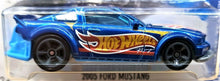 Load image into Gallery viewer, Hot Wheels 2017 2005 Ford Mustang Blue #280 HW Race Team 1/5 New