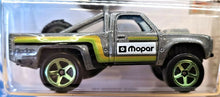 Load image into Gallery viewer, Hot Wheels 2019 '87 Dodge D100 Grey #64 Baja Blazers 1/10 New Long Card