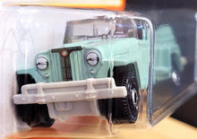 Load image into Gallery viewer, Matchbox 2021 1948 Willys Jeepster Mint Green MBX Off-Road #67/100 New Long Card
