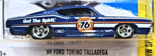 Load image into Gallery viewer, Hot Wheels 2016 '69 Ford Torino Talladega Blue #183 HW Speed Graphics 8/10 New