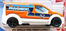 Load image into Gallery viewer, Hot Wheels 2020 Hot Wheels Ford Transit Connect Orange #218 HW Rescue 8/10 New