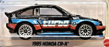 Load image into Gallery viewer, Hot Wheels 2021 1985 Honda CR-X Black #90 HW Speed Graphics 3/10 New Long Card