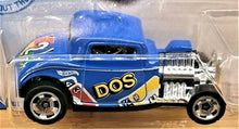 Load image into Gallery viewer, Hot Wheels 2021 '32 Ford Blue #27 Mattel Games 1/5 New Long Card