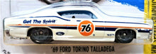 Load image into Gallery viewer, Hot Wheels 2016 '69 FORD TORINO TALLADEGA White #183 HW SPEED GRAPHICS 8/10 NEW