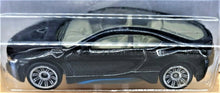 Load image into Gallery viewer, Matchbox 2018 '16 BMW i8 Black #4 MBX Road Trip 4/35 New Long Card