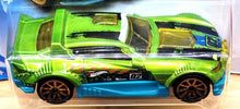 Load image into Gallery viewer, Hot Wheels 2018 Rally Cat Green #5/5 HW Daredevils 5/5 New